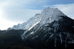 15 Split Peak From Highway 93 On Drive From Castle Junction To Radium In Winter.jpg